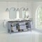 James Martin Vanities Breckenridge 72'' D Vanity, Serenity Blue w/ Parisien Bleu Top w/FreePower Wireless Charger 330-V72-SRB-FPBL - alternate 4