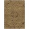 Homeroots 8' X 10' Brown And Tan Floral Washable Indoor Outdoor Area Rug 604207 - alternate 4