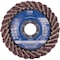 Pferd PFERD Flap Disc, PVL-R, POLIVLIES CURVE, 4-1/2in x 7/8, Medium, Aluminum oxide 45921 - alternate 5