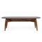 Homeroots 95" Brown Solid Wood Dining Table 486020 - alternate 2