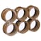 Scotch Carton Sealing Tape, 1.8 mil Thick, 1.9 in W x 54.7 yd L, 3 in Core Dia., Tan, 6 PK 371 - alternate 4