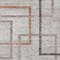 Homeroots 5' X 8' Taupe Charcoal And Copper Geometric Washable Indoor Outdoor Area Rug 588345 - alternate 4