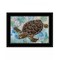 Homeroots Sea Turtles Collage II 2 Black Framed Print Wall Art 407870 - alternate 1