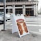 Signmission Butterfly Fries, A-Frame & 2 Decals Installed, Heavy-Duty Plastic Frame SBHD-D-2436-Butterfly Fries - alternate 3