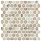 Andova Tiles Vargal 1-in. Honeycomb Marble Look  Recycled Glass Hexagon Wall & Floor Mosaic Tile, 11PK ANDVAR1298 - alternate 1