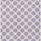Homeroots 10' X 14' Lavender And Ivory Polka Dot Washable Indoor Outdoor Area Rug 614916 - alternate 5