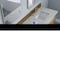 James Martin Vanities Brittany 72" Dbl Vanity, Pecan w/ 3 CM Victorian Silver Silestone Top w/FreePower Wireless Charger 655-V72-PCN-FVSL - alternate 6