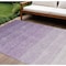 Homeroots 10' X 14' Purple And Lavender Ombre Washable Indoor Outdoor Area Rug 595834 - alternate 1