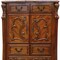 Homeroots 43" Brown Solid Wood Five Drawer Standard Chest 347001 - alternate 4