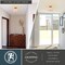 Vaxcel Shelby Semi-Flush Mount Ceiling Light, Champagne Gold, White Marble Glass Dome, 9.25-In. C0369 - alternate 5