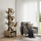 Homeroots 48" Gray Wood Sixteen Tier Etagere Bookcase 717457 - alternate 2