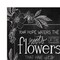 Homeroots Set Of Two Black and White Flowers in Bloom White Framed Print Wall Art, 2PK 407966 - alternate 3