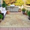 Homeroots 9' X 12' Tan And Beige Abstract Washable Indoor Outdoor Area Rug 630895 - alternate 3