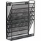 Lorell 5-Pocket Mesh Wall File, Black LLR95280 - alternate 1