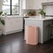 Happimess Tammi Kitchen 14.5-Gallon Slim Metal Push Button Trash Can, Flamingo Pink HPM1017G - alternate 4