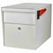 Mail Boss Locking Security Post-Mount Mailbox, Cream White, USPS Approved 805924 - alternate 1