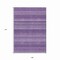Homeroots 9' X 12' Lavender And Purple Striped Washable Indoor Outdoor Area Rug 610604 - alternate 4