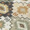 Homeroots 8' Fern Green Gold And Charcoal Round Southwestern Washable Indoor Outdoor Area Rug 632265 - alternate 3
