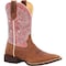 Durango Women's Western Boot, 9 M, 10 in H, Rusty Brown and Dusty Rose DRD0484 - alternate 1