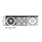 Homeroots 8" X 8" Shades Of Black Mosaic Peel And Stick Removable Tiles 390837 - alternate 3