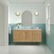 James Martin Vanities Laurent 60" Sgl Vanity, Light Natural Oak, w/3 CM Siberian Silestone Top w/FreePower Wireless Charger 545-V60S-LNO-FSFR - alternate 4
