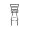 Holland Bar Stool Co 410 Jackie Stainless Steel 36in Swivel Bar Stool with Graph Alpine Seat 41036SS020 - alternate 3