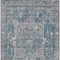 Homeroots 8' X 10' Blue Medallion Washable Indoor Outdoor Area Rug 608001 - alternate 4