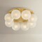 Corbett Lighting Vernazza 8 Light Flush Mount in Vintage Polished Brass Finish 536-24-VPB - alternate 3