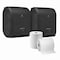 Georgia-Pacific EnMotion Paper Towel Dispenser & Roll Bundle, 2 Dispensers + 1 Roll (6 Pack, White) 59462A, 89460 - alternate 1
