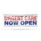 Signmission Urgent Care Now Open, 36 Inch x 96 Inch, Vinyl Banner B-96-30900 - alternate 1