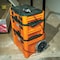 Klein Tools MODbox Rolling Tool Box, Impact-Resistant Polymers, Orange, 23 in W x 20 in D x 44 in H 54802MB - alternate 2