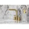 Kingston Brass Widespread Bathroom Faucet with Brass Pop-Up, Brushed Brass FSC8953KPS - alternate 3