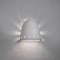 Luxury Lighting Jaken 9.5 in Tall Dome Ceramic Outdoor Wall Light, Paintable White Bisque Finish, 2PK (2) 455W-06-W-7 - alternate 1