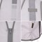 Dome75 Hi-Vis Safety Vest SM/MD Class Non-ANSI/Enhanced Visibility , Zipper 2 Pockets, 1 Mic Tab DV1281 - alternate 3