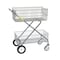 R&B Wire Products Utility Cart, Steel, 40 lb Load Capacity, 2 Shelves, 29-1/2" L, 16" W, 37" H 500 - alternate 1