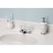 Home Impressions 2-Handle Knob 4'' Centerset Non-Metallic Bathroom Faucet with Pop-Up Chrome F512R101CP-JPB3 - alternate 1