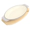 Martha Stewart Enameled Cast Iron 2 Piece Au Gratin Birch Wood Trivet Set 129056.02 - alternate 1