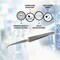 A2Z Scilab Lab Forceps Angled Fine Point Reverse Action 4.5 Inch Tweezers, Stainless Steel A2Z-ZR-JF-9-45 - alternate 4