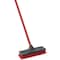 Libman Floor Scrubber, 1.312 in L Trim, PET, Red, 3-1/2 in W Brush, 52 in OAL, Red 547 - alternate 1
