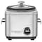 Cuisinart/Waring Cuisinart CRC-400 Rice Cooker, 4 Cups Capacity, 9.37 in Dia, Stainless Steel, Brushed Chrome CRC-400P1 - alternate 1