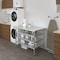 Amgood 30in D x 48in L Stainless Steel Table, Three Undershelves AMG WT-3048-3SH-Z - alternate 4