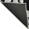 Homeroots 10' X 14' Black Gray And Silver Floral Washable Indoor Outdoor Area Rug 589529 - alternate 3