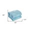 Homeroots Blue Queen Polyester 180 Thread Count Washable Duvet Cover Set 529056 - alternate 5