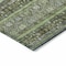 Homeroots 5' X 8' Olive Green Gray And Fern Green Southwestern Washable Indoor Outdoor Area Rug 615969 - alternate 2