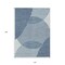 Homeroots 10' X 14' Blue And Ivory Geometric Washable Indoor Outdoor Area Rug 597618 - alternate 4