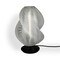 Jonathan Y Gema 13.5" Mid-Century Coastal Plant-Based PLA 3D Printed Dimmable LED Table Lamp, Light Smoke/Black USA1009D - alternate 1