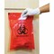 Caretek 1.40 qt Stick-On Infectious Red Waste Bags, 2 mil (51 Micron), Red CTRB042214 - alternate 1