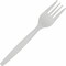 Dixie Fork, Fork, 1 x Fork, Disposable, White, 24PK SSF21P - alternate 1
