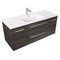 Cutler Silhouette Collection 48 in Wall Mount Bathroom Vanity - 2 Doors, 2 Drawers With Top, Zambukka FV-ZAMBUKKA48 - alternate 3