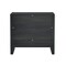 Manhattan Comfort Linda 24in Nightstand in Charcoal Gray (2-Drawer) - Set of 2 2-NS015-GY - alternate 5